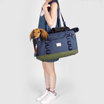 Dog Carrier Bag // Blue (Small)