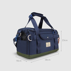 Dog Carrier Bag // Blue (Small)