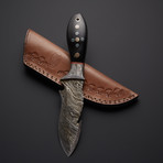 Damascus Gut Hook Skinner Knife // GH-12