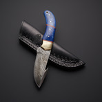 Damascus Gut Hook Skinner Knife // GH-13