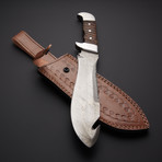 Damascus Gut Hook Hunting Knife // GH-20