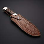 Damascus Gut Hook Hunting Knife // GH-20