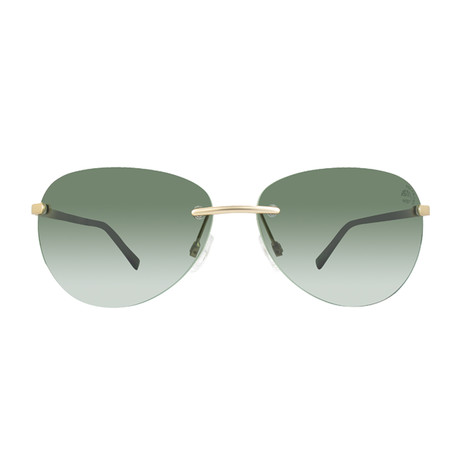 Timberland Sunglasses // TB9117 // Gold // Green Polarized 
