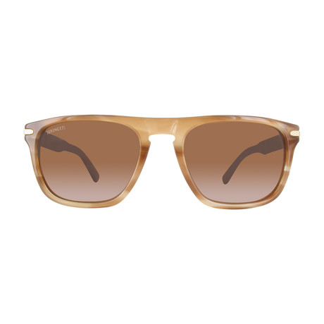 Serengeti Sunglasses // Enrico // Crystal // Polarized 