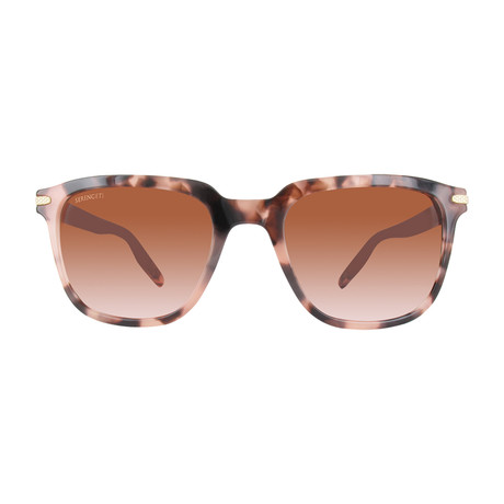 Serengeti Sunglasses // Mattia // Pink Gradient Tortoise