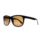 Serengeti Sunglasses // Ostuni // Shiny Black // Polarized 