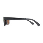 Serengeti Sunglasses // Rapallo // Shiny Black // Polarized 