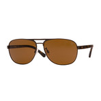 Timberland Sunglasses // TB9100 // Dark Brown // Polarized