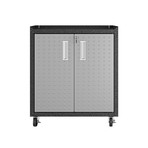 Chrysler 31.5" Mobile Cabinet + 2 Adjustable Shelves // Gray