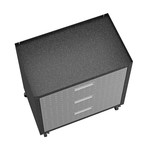 Chrysler 31.5" Mobile Chest + 3 Extension Drawers // Gray