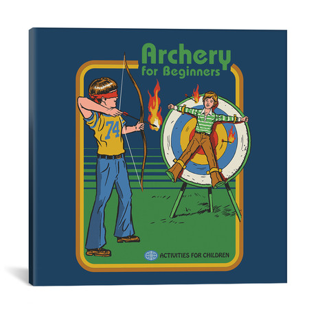 Archery For Beginners (18"W x 18"H x 0.75"D)