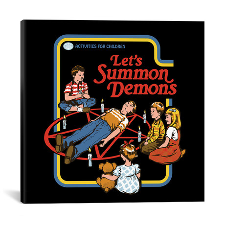 Let's Summon Demons (26"W x 26"H x 0.75"D)