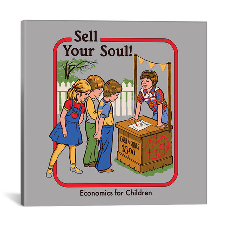 Sell Your Soul (26"W x 26"H x 0.75"D)