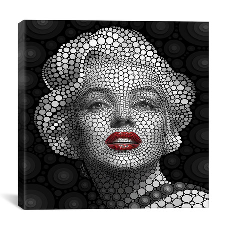 Marilyn Monroe // Ben Heine (18"W x 18"H x 0.75"D)