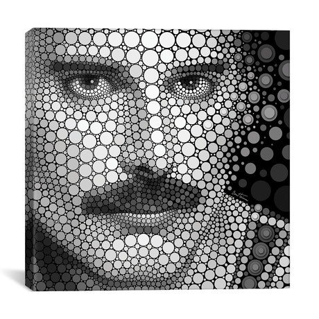 Freddie Mercury // Ben Heine (18"W x 18"H x 0.75"D)