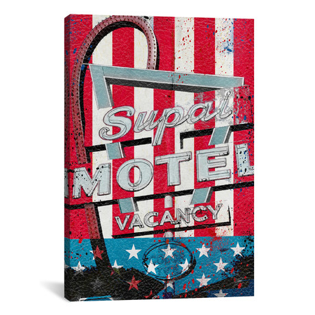 Red White And Stay // 5by5collective (18"W x 26"H x 0.75"D)