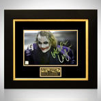 Joker Dark Knight // Heath Ledger Signed Photo // Custom Frame