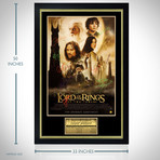 Lord Of The Rings // Cast Signed Poster // Custom Frame