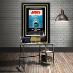 Jaws // Cast Signed Poster // Custom Frame