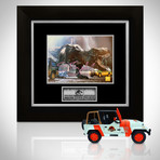 Jurassic Park // Steven Spielberg Signed Memorabilia (Signed Jeep Wrangler Custom Display)
