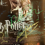 Harry Potter & The Deathly Hallows // Cast Signed Poster // Custom Frame