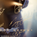 Dark Knight // Cast Signed Poster // Custom Frame