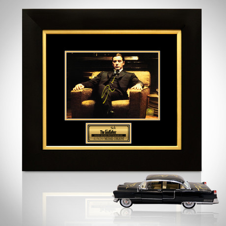 Godfather // Al Pacino Signed Memorabilia (Signed Photo Custom Frame)