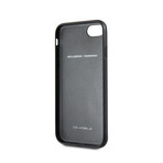 PU Leather Hard Case // Black // iPhone X/XS (iPhone 7/8)