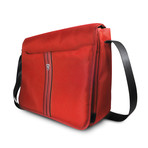 Messenger Bag // Red // 13"