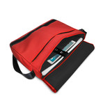 Messenger Bag // Red // 13"