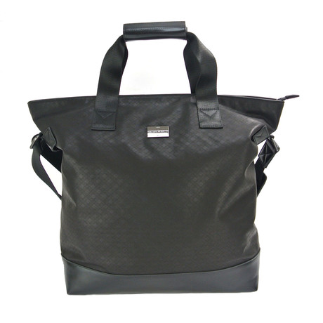 Tully Texture Tote Holdall // Black