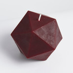 Pentagon Candle (Red)