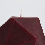 Pentagon Candle (Red)