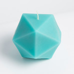 Pentagon Candle (Red)