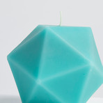 Pentagon Candle (Red)