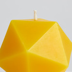 Pentagon Candle (Red)