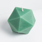 Pentagon Candle (Red)