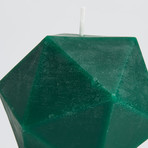 Pentagon Candle (Red)