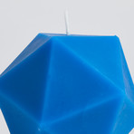 Pentagon Candle (Red)