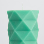 Argyle Candle (Red)