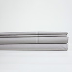 Organic Cotton Percale Sheet Set // Pebble Gray (Twin)