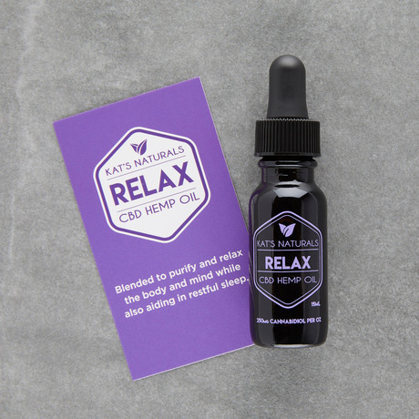 Relax CBD Hemp Oil (15ml)