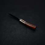 Damascus Liner Lock Folding Knife // 2647-A