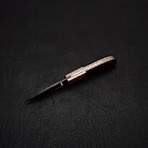 Damascus Liner Lock Folding Knife // 2652-A