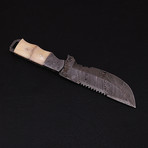 Damascus Tracker Knife // Hk0236