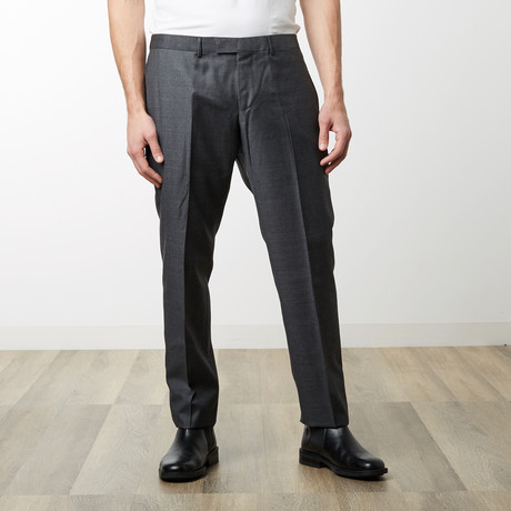 Solid Textured Monaco Pant // Grey (Euro: 48)