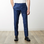 Solid Textured Monaco Pant // Blue (Euro: 50)