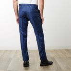 Solid Textured Monaco Pant // Blue (Euro: 50)
