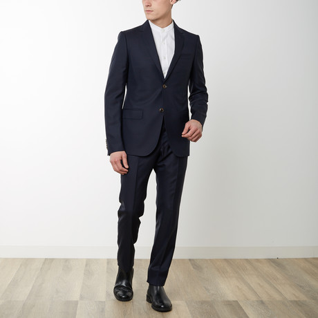 Solid Monaco Suit // Navy (Euro: 48)