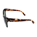 Jasper Sunglasses // Black + Gold